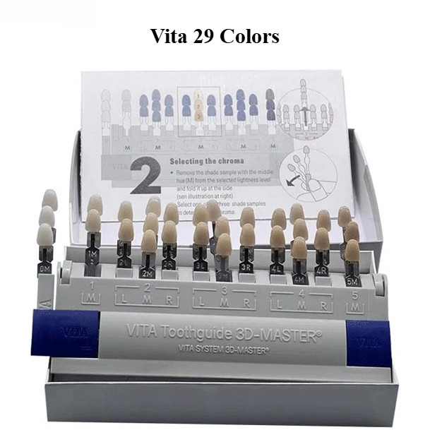 Vita 29Colors Guide Tooth Model Colorimetric Plate Tooth Shape Design ...