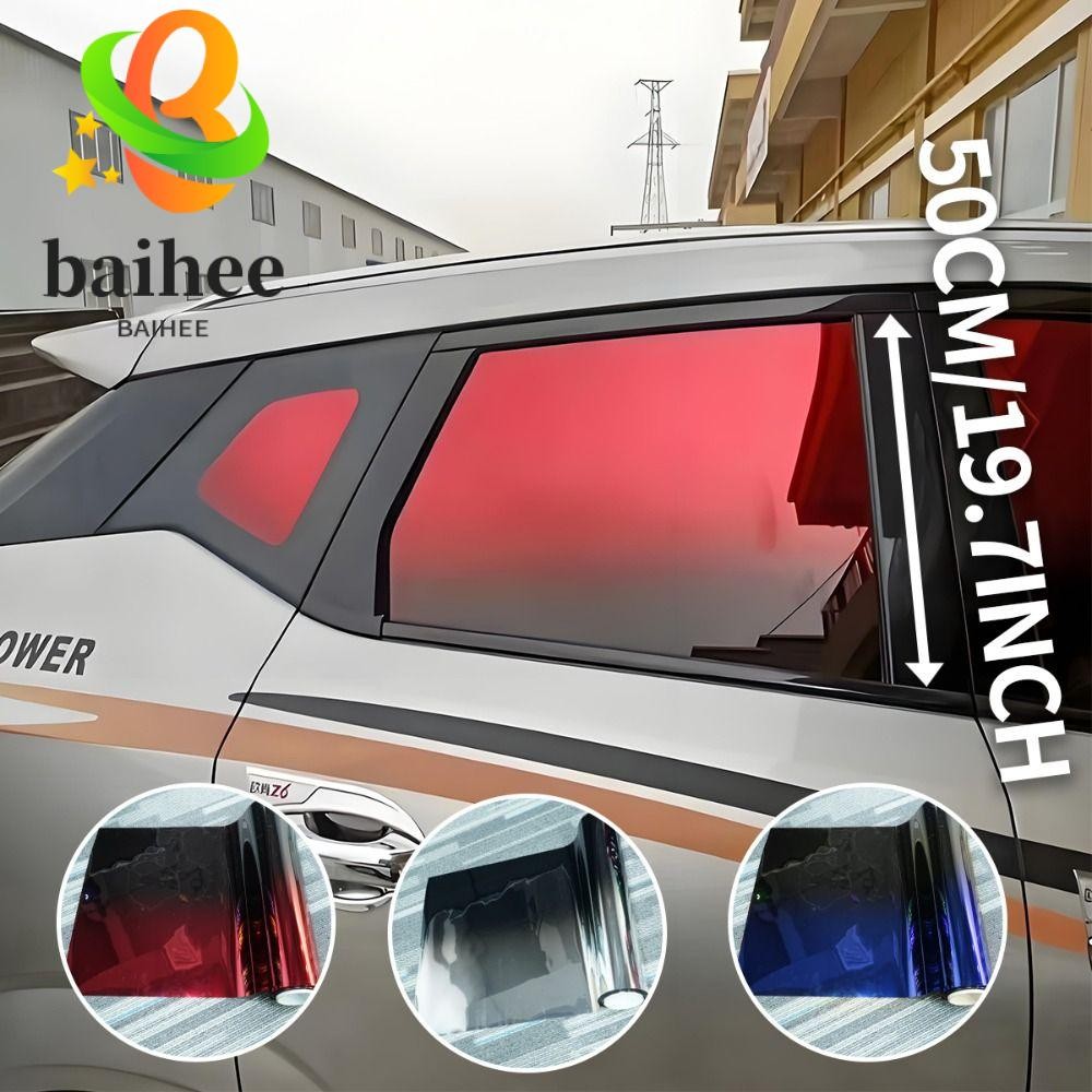 BAIHEE 2/ Car Film, Exterior Accessories Gradient Color Change Film ...