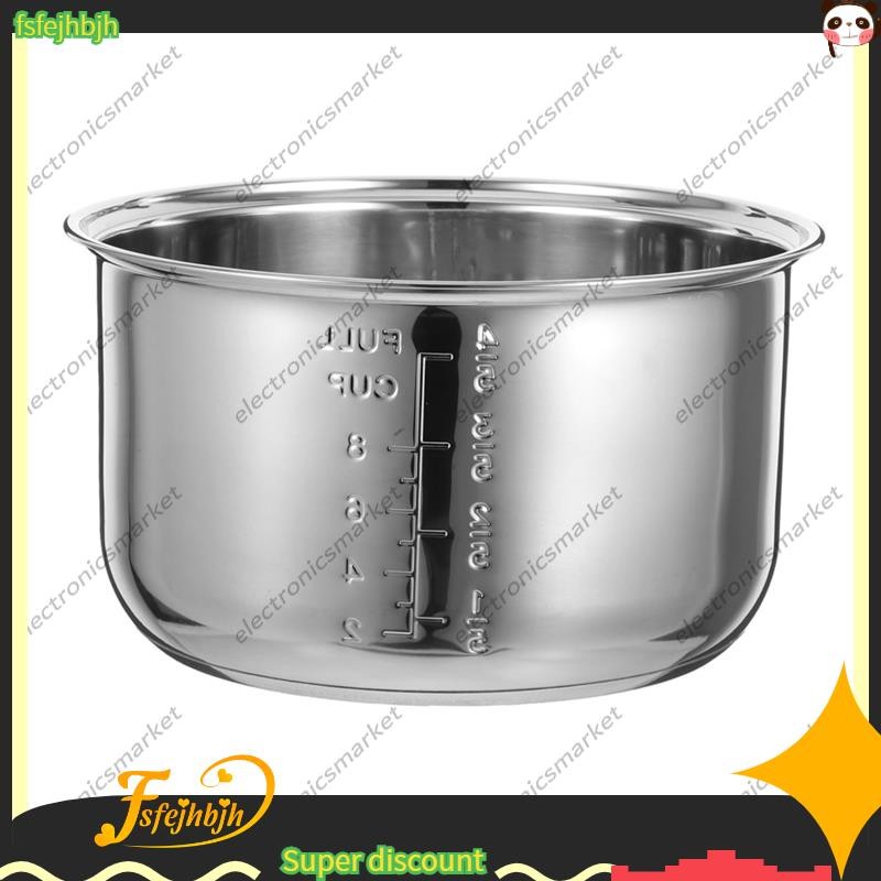 【fsfejhbjh】Rice Cooker Stainless Steel Inner Pot Rice Cooker Parts ...