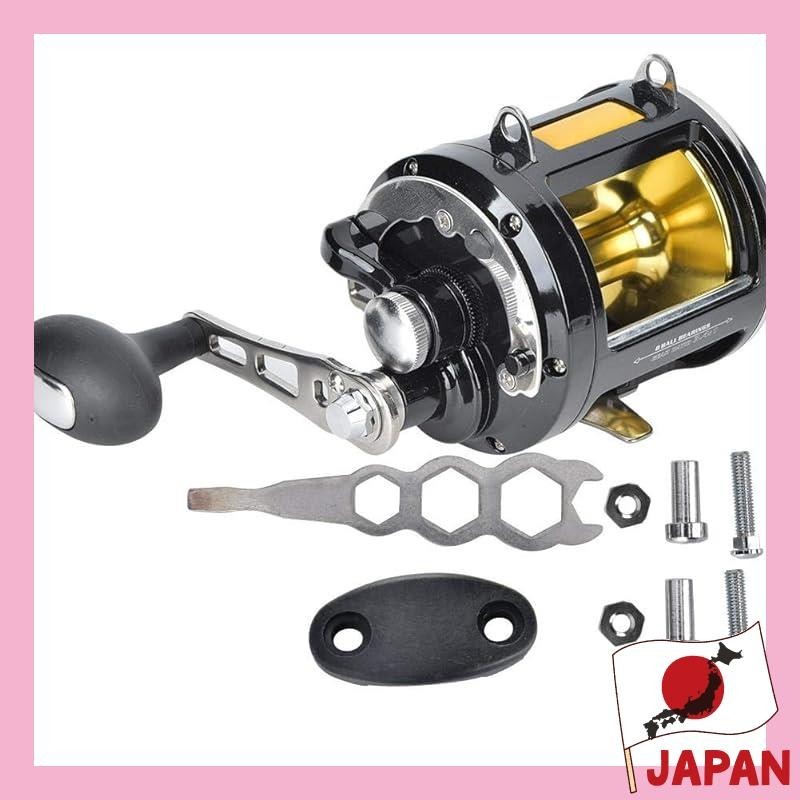 Ships from Japan.KEENSO Sea Fishing Wheel, Portable All-Metal Boat Iron ...