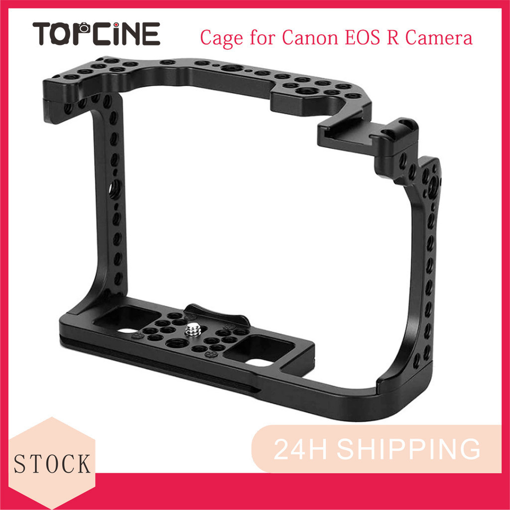 Topcine Camera Cage for Canon EOS R Camera Full Cage Video Shooting Rig ...