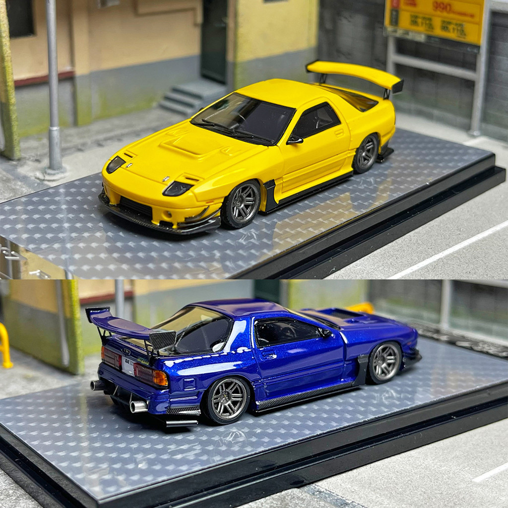 Ym 1: 64 Mazda RX7 Amemiya FD3S Resin Car Model Static Decoration ...