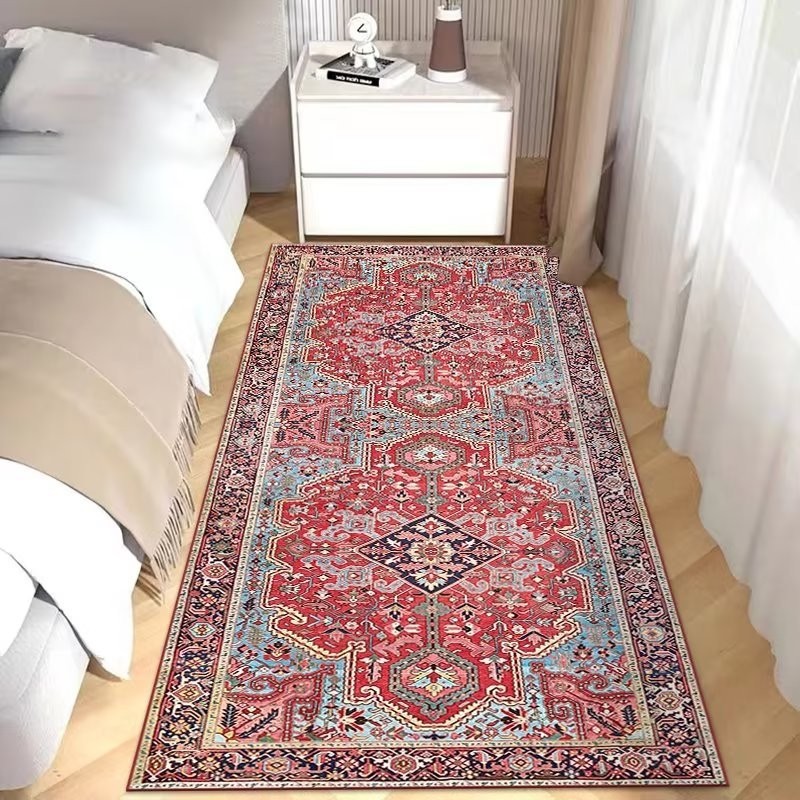 Persian Morocco Long Rug Hotel Corridor Aisle Entrance Retro Ethnic ...