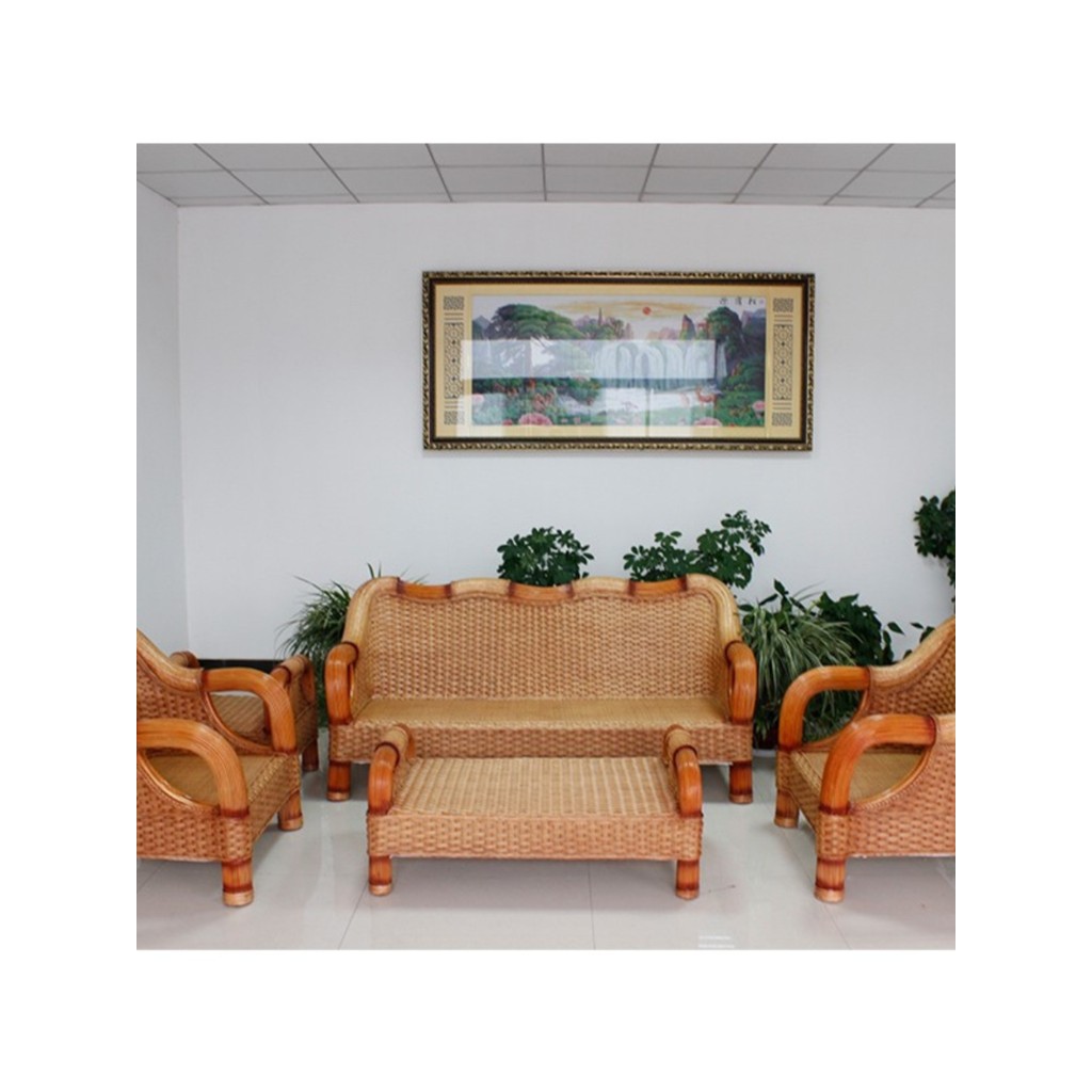 Bedroom Living Room Sofa Set Rattan Chair Coffee Table Combination ...