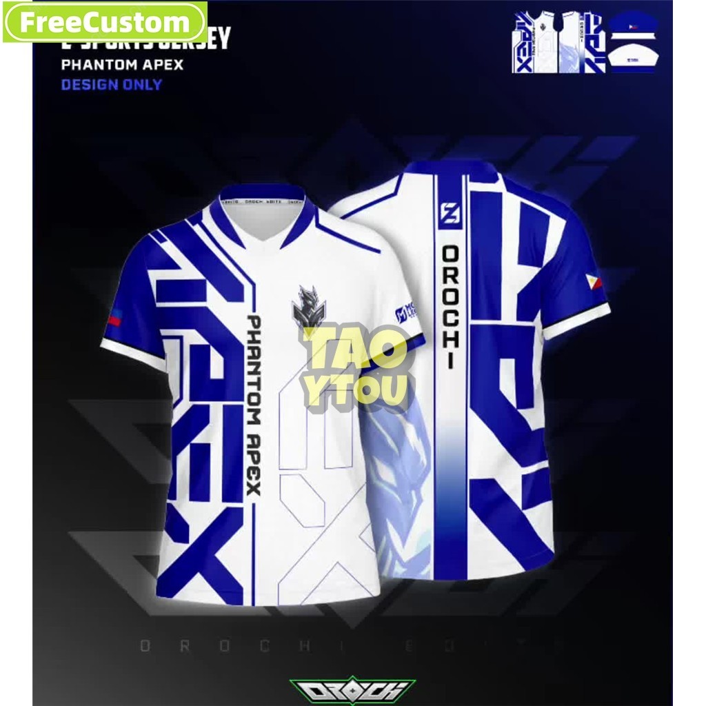 【FREE CUSTOMIZATION】Jersey GAME MOBILE LEGE…