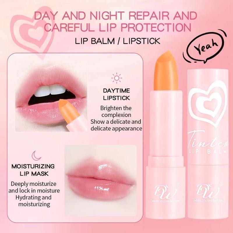 DW Tinted Lip Theraphy Magic Lip Balm Lasting Waterproof Lip Tint ...