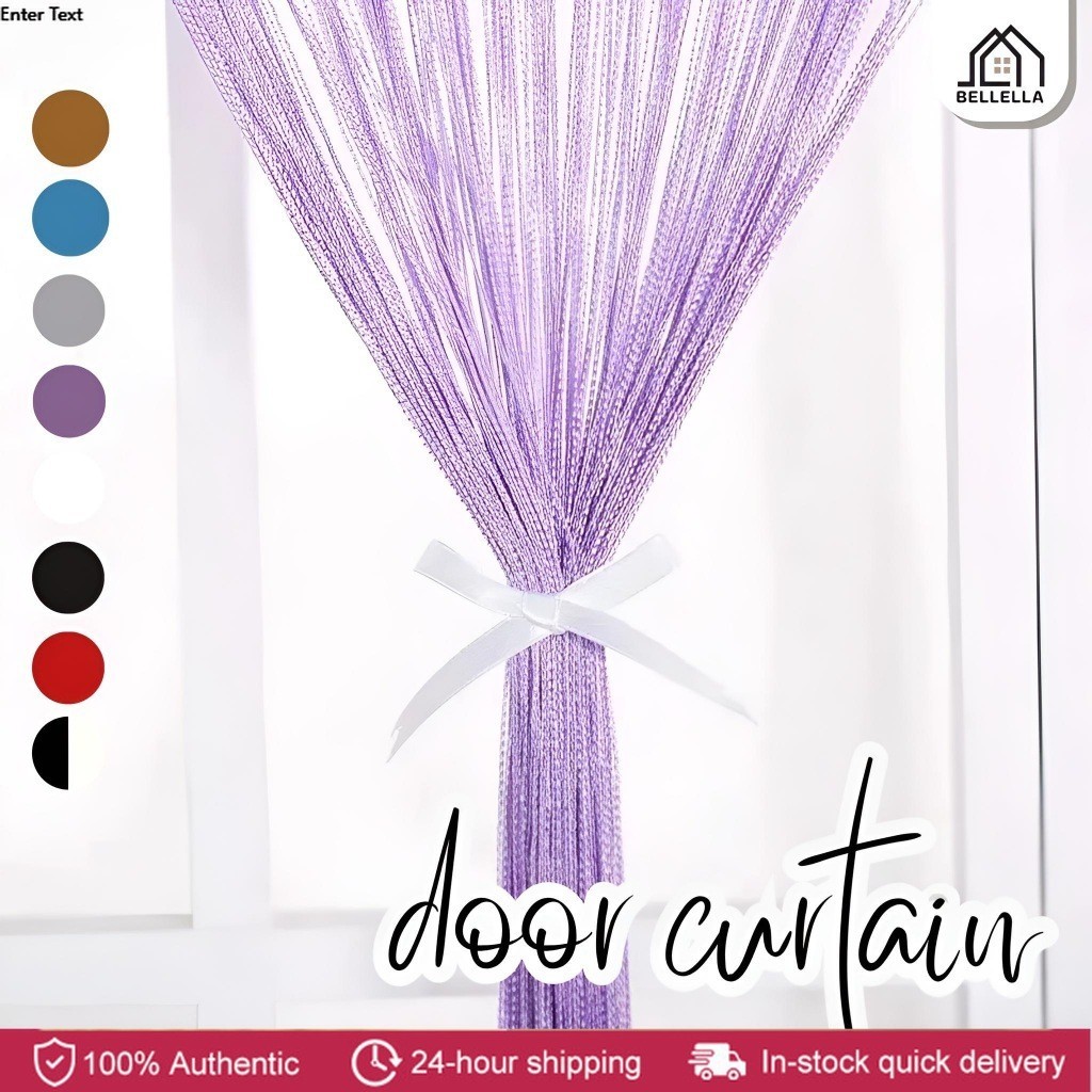 Elegant High Quality Glitter String Curtain Window Fringe Door Room ...