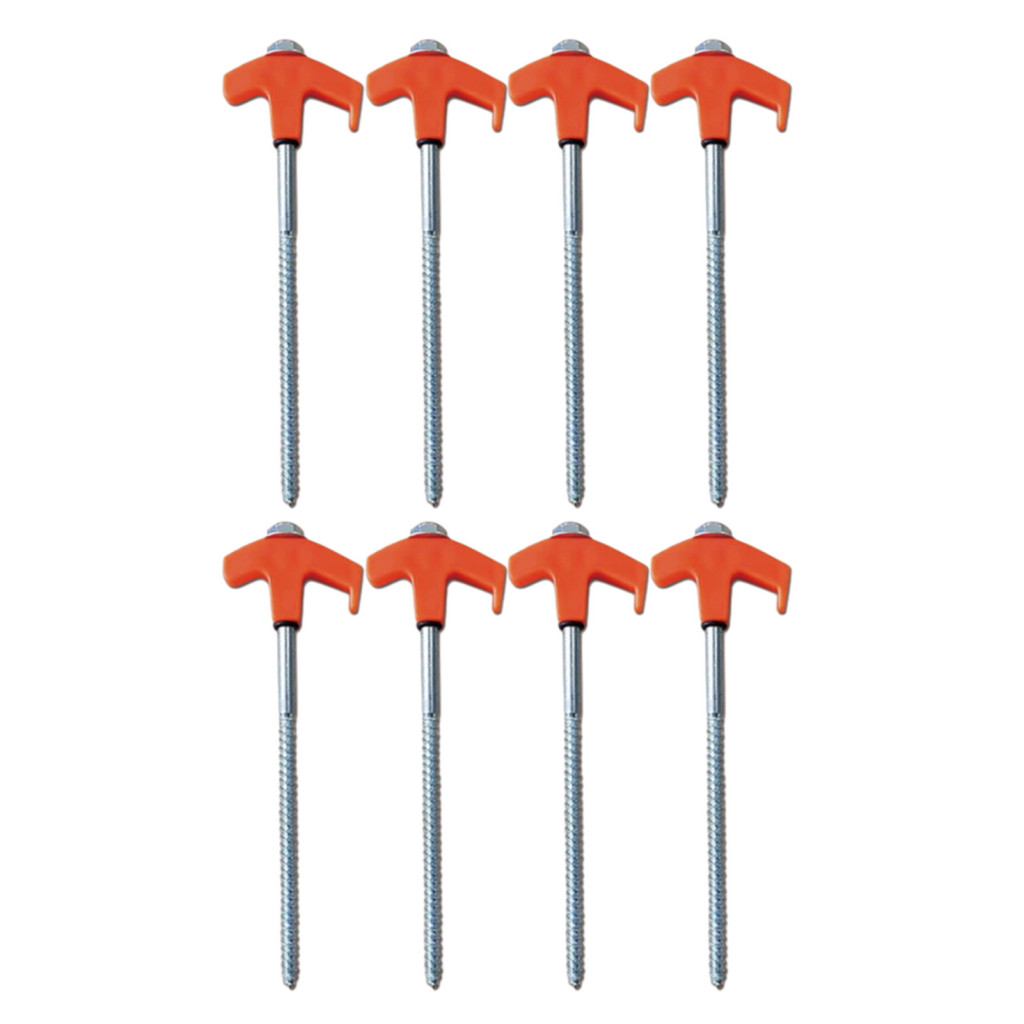 Heavy Duty Tent Stakes Ground Stake for Tent 8pcs Heavyduty Metal