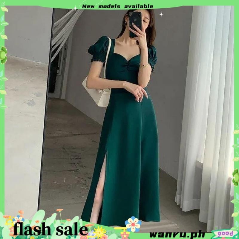 formal wrap around dress modern filipiniana dress for women with side ...