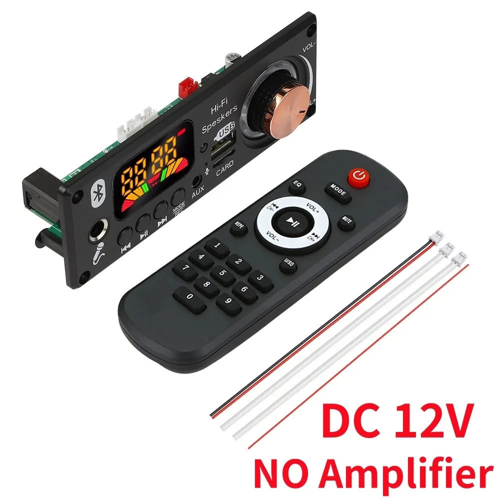 Wireless Bluetooth MP3 TF Decoder Board – USB Audio Radio Module For Car Amplifier & DIY Projects