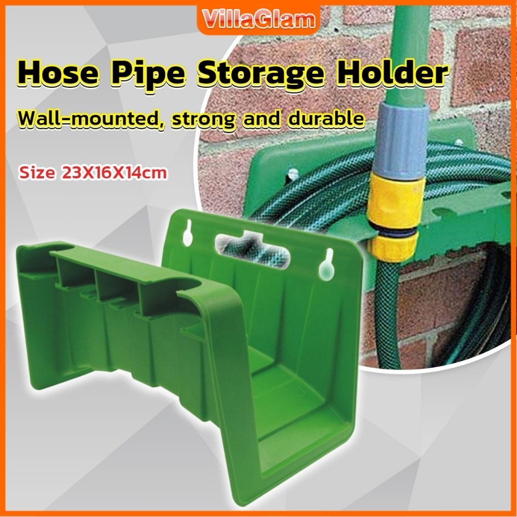 Villa Hose Pipe Storage Holder Wall Mounted PP Pipe Hose Rack Water ...