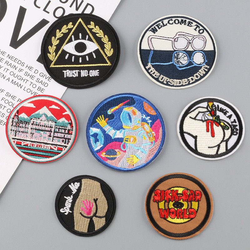 Pro Patch Store Rotundity Glasses Series DIY Embroidery Patches for ...