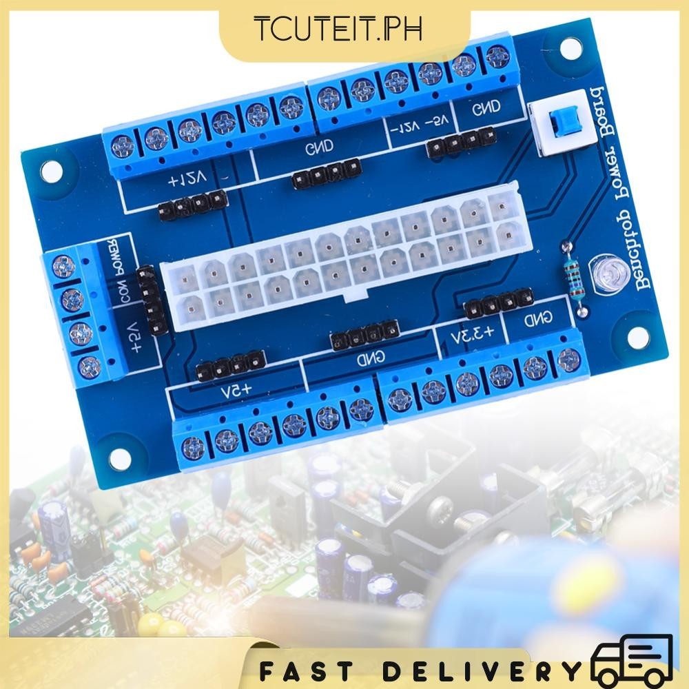 [Tcuteit.ph] 24/20Pin DC Power Adapter Board Module for ATX DC Power