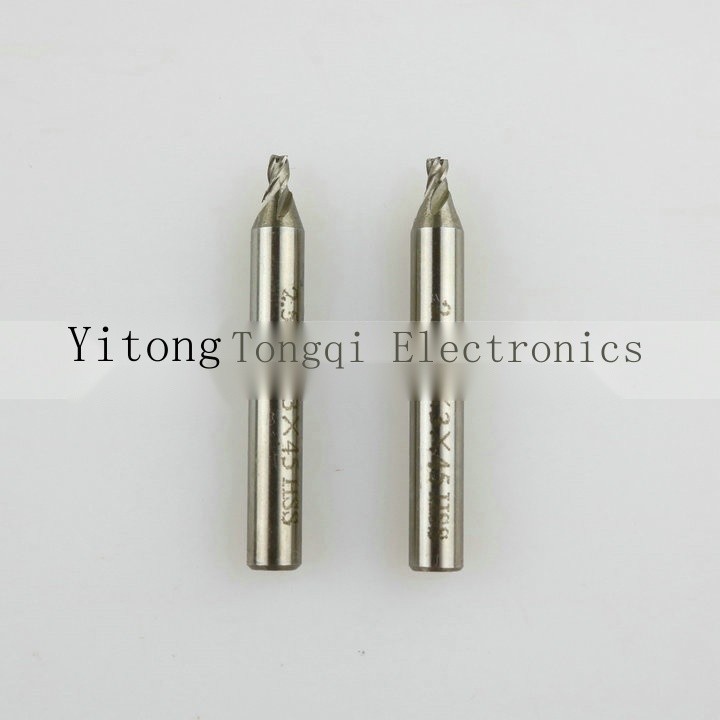 COD/♧ High-speed steel HSS end mill 2.5MM vertical key machine ...