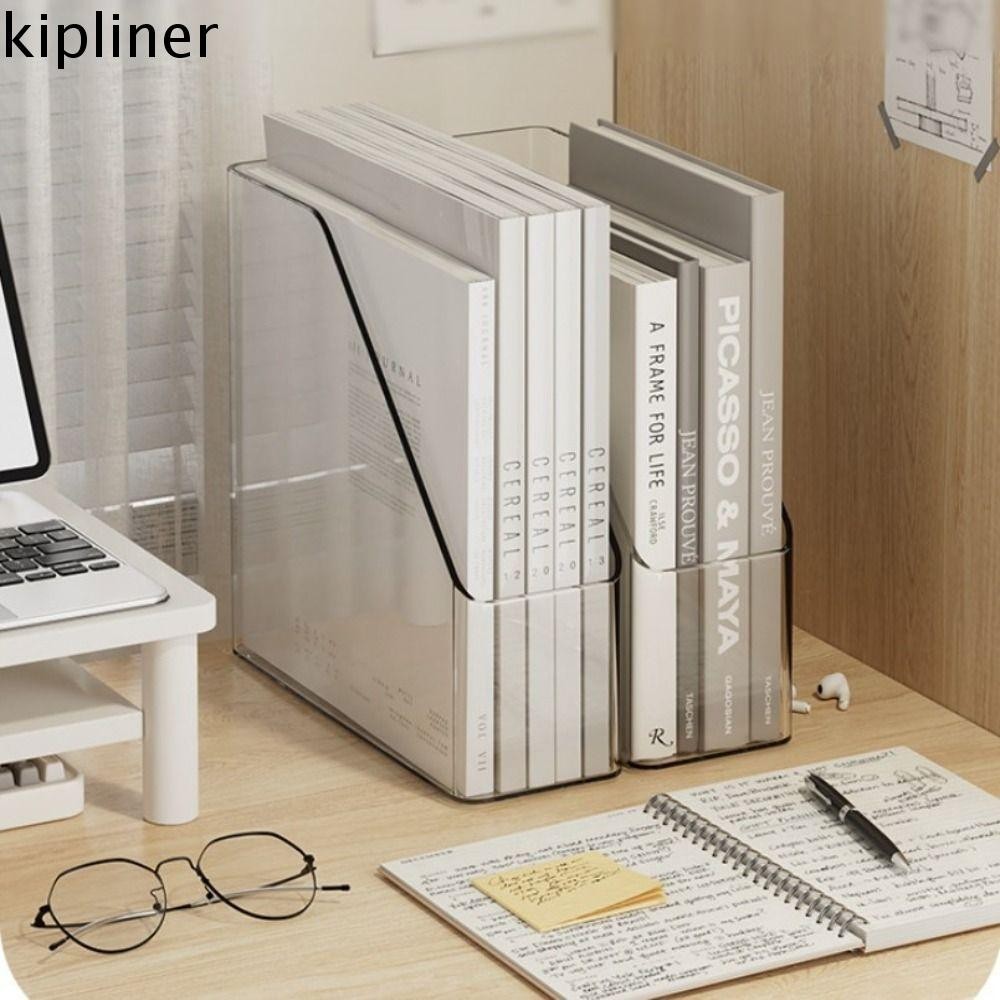 KIPLINER Desk File Folder, Transparent Acrylic File Storage Box, INS ...