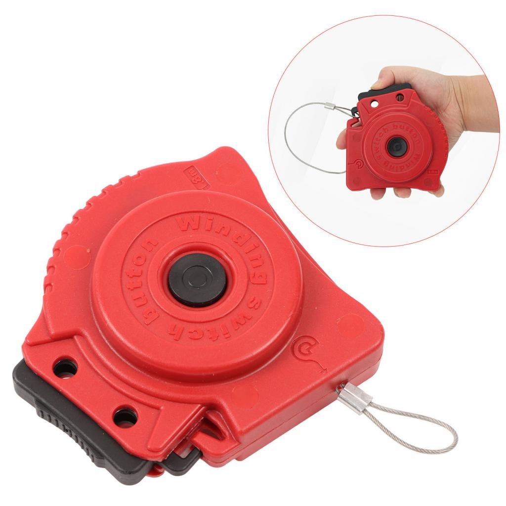 Buybybuy Lockout Tagout Cable Lock - Industrial Device Retractable 2mm ...