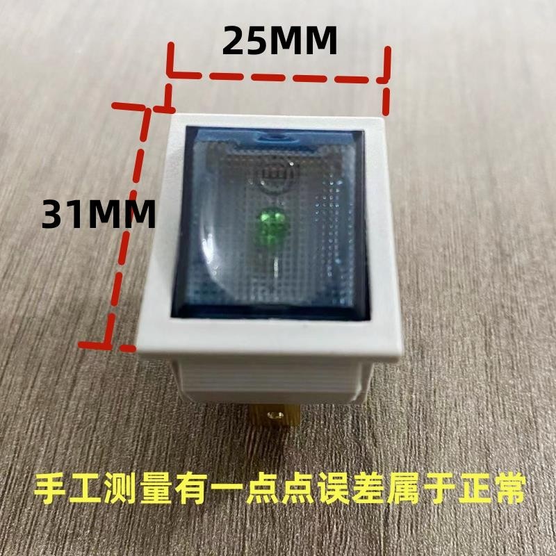 G Large Square Switch Electric Cooker High Power Switch Double Silver ...
