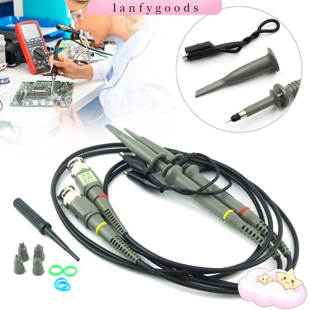 LANFY Oscilloscope Probe Kit Mayitr Probes Test Leads 100MHz Scope Clip ...