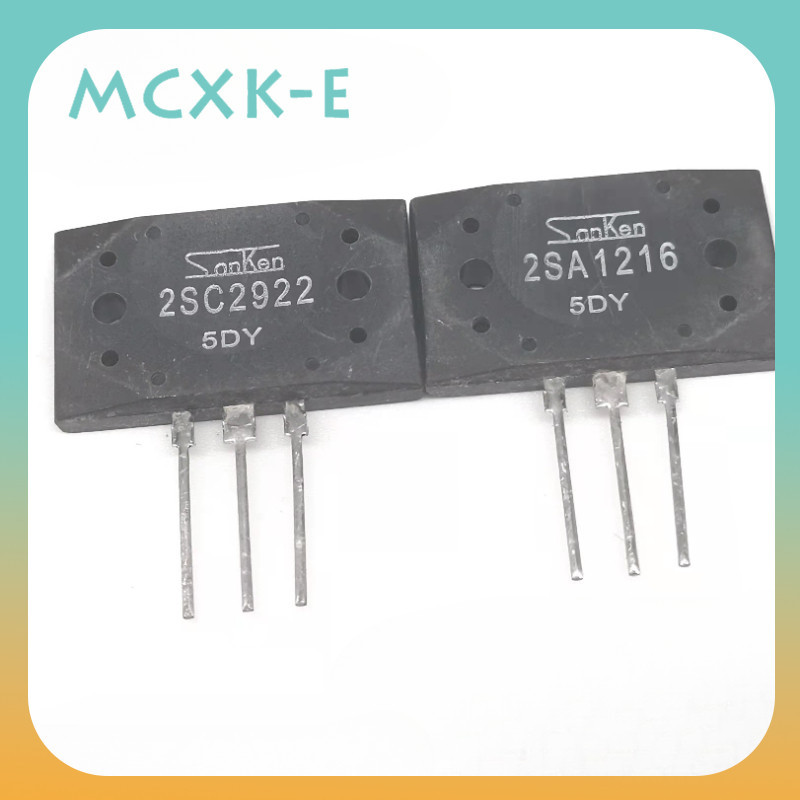 1Pair Original Sanken Transistor 2SC2922 2SA1216 TO-3P Power ...