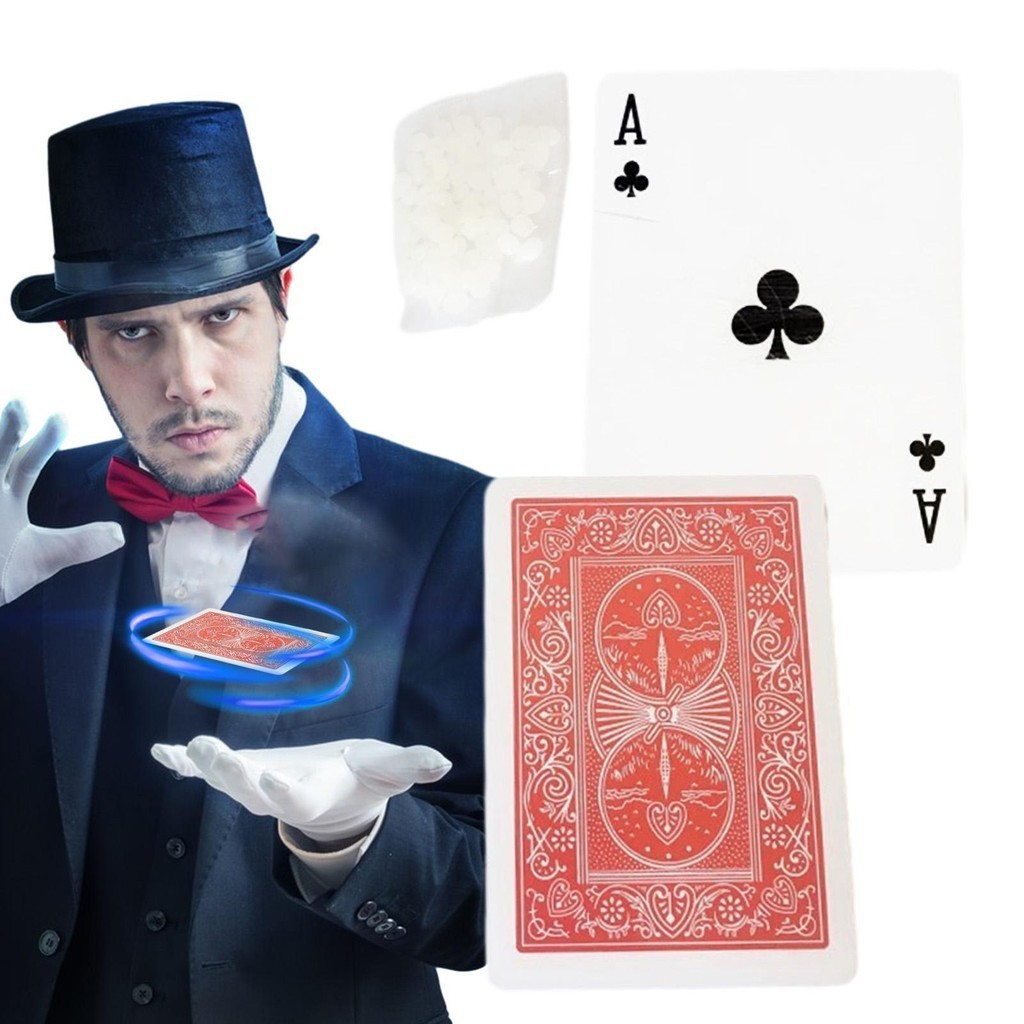 Magic Poker Cards Magic Props Card Mentalism Stage Magic Reusable ...
