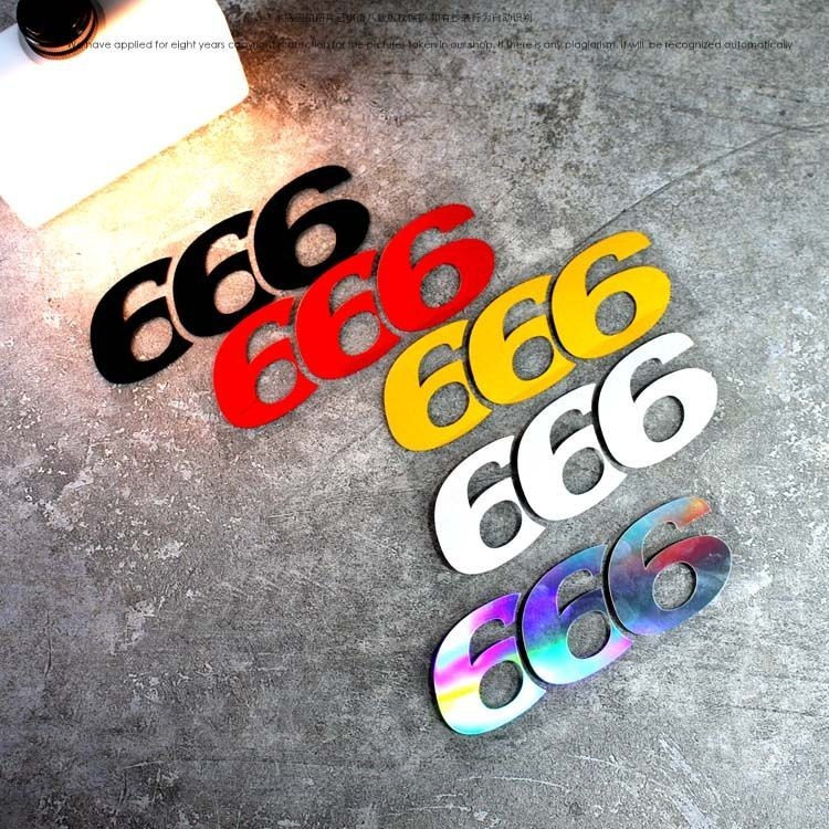 Gesture Car Sticker Bumper Fuel Tank Cover Scratches Block Helmet ...