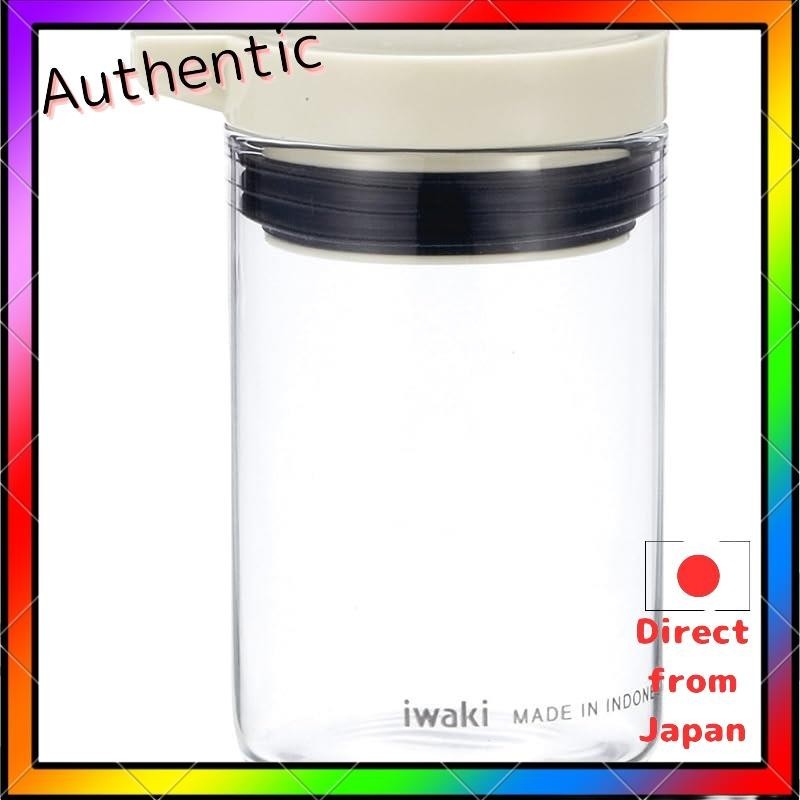 Iwaki HeatResistant Glass Seasoning Container Soy Sauce Dispenser