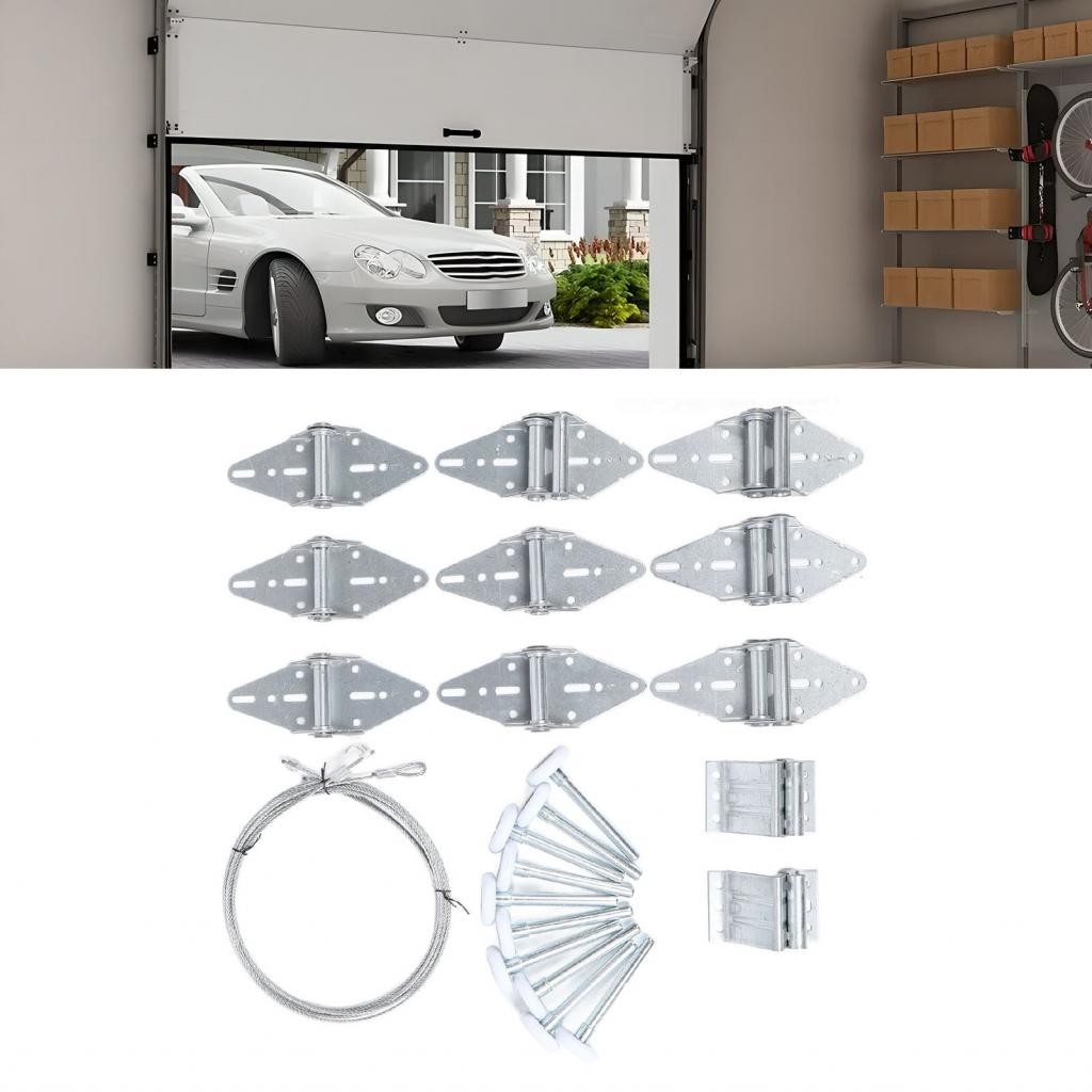 Yaouy Garage Door Hardware Kit Tune Up Stainless Steel Top Bracket ...