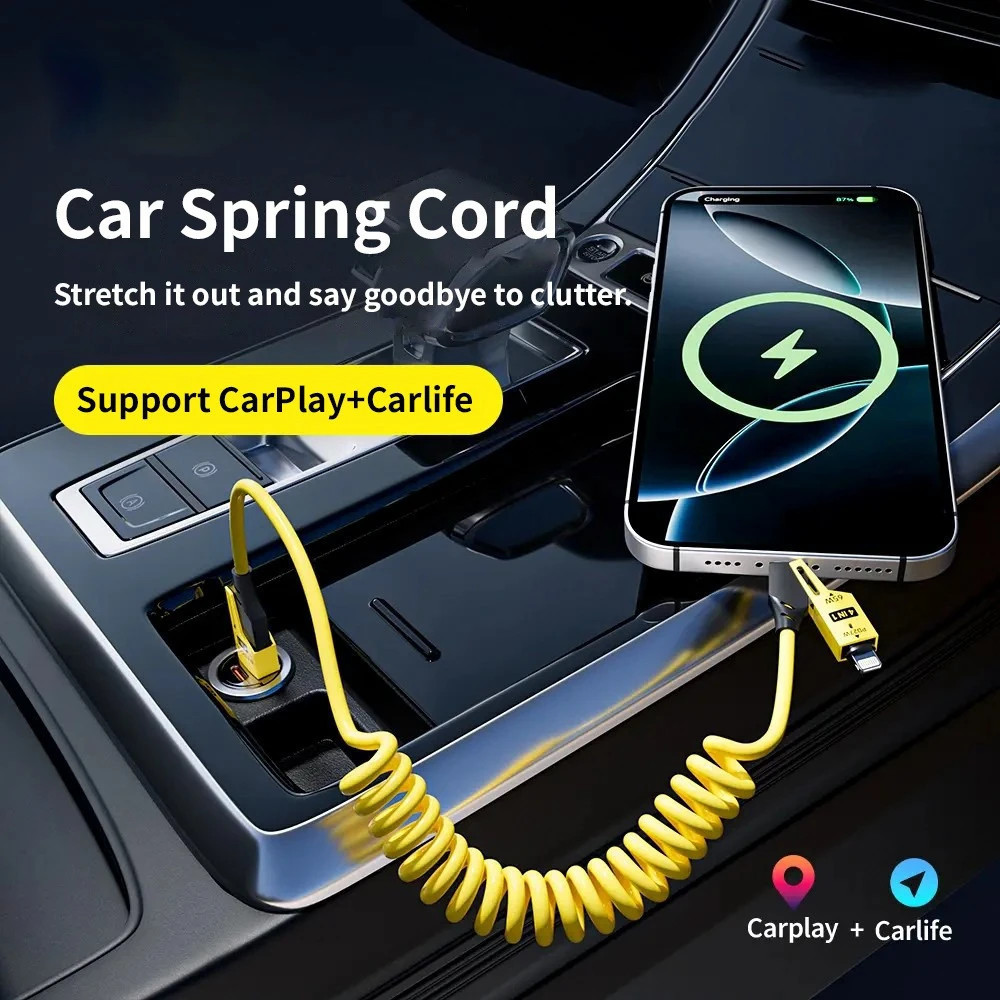 Cavo USB C A IOS 8 Pin, Ricarica Rapida 20W 6A, Lunghezza 25cm, Nero