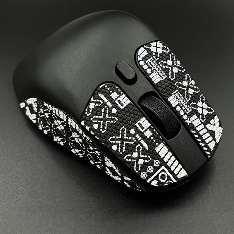 Mouse Skin For Keychron M6 Wireless Gaming Optical Mouse Anti-Slip ...