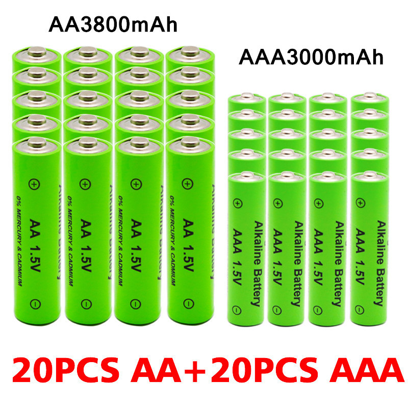 Aa 3000mah 1 5v Alkaline Battery Aaa 3000mah1 5v Alkaline Rechargeable Battery Aa Aaa For Led