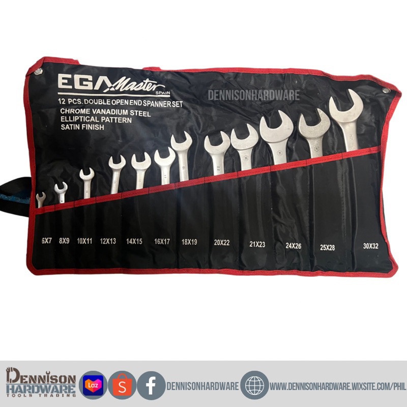 Ega master Open end wrench set 622MM / 632MM Shopee Philippines