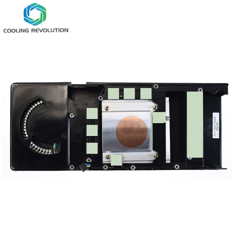 RQ+graphics card heatsink fan for AMD RADEON RX 470 RX470 RX 480 RX480 ...