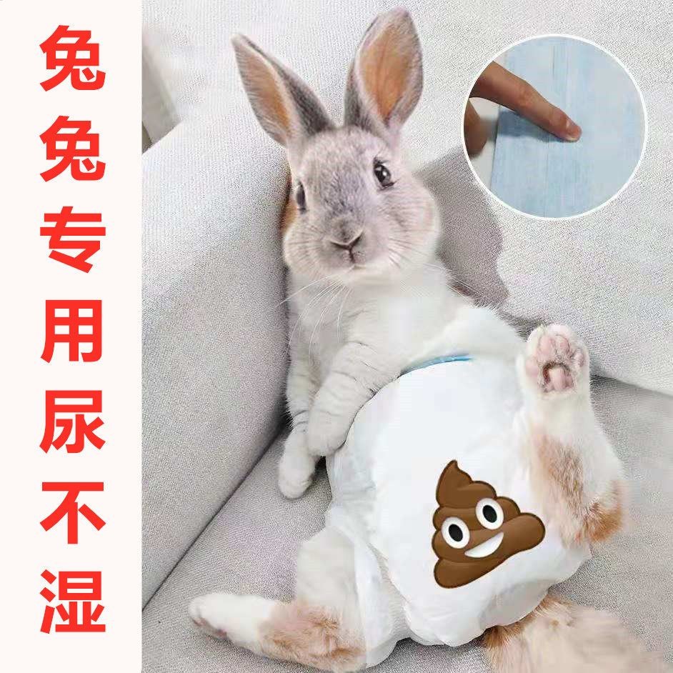 Rabbit Diapers Wearable Diapers Small Pet Physiological Pants Diapers ...