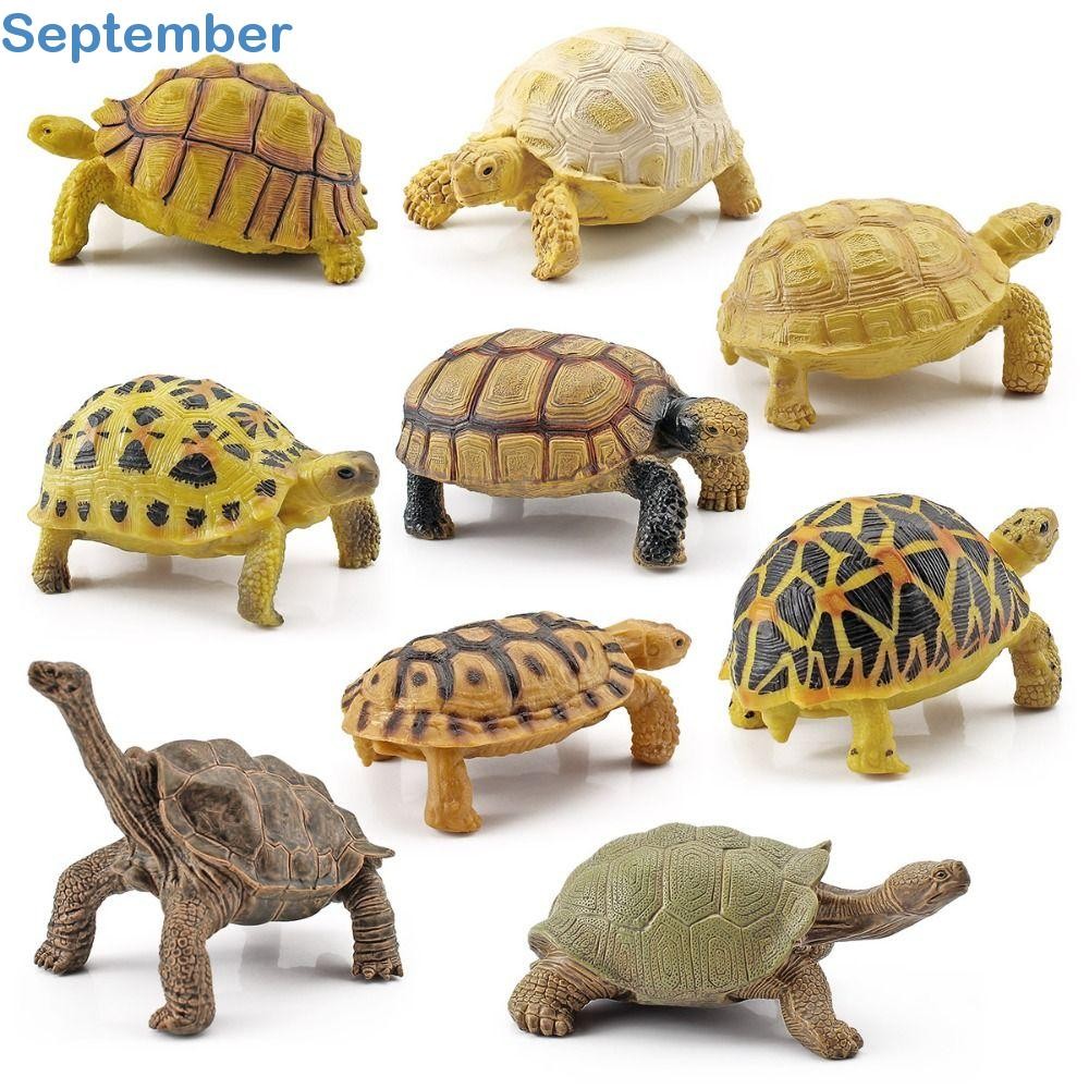 SEPTEMBERHL Turtle Action Figures, Leatherback Tortoise Simulation Sea ...