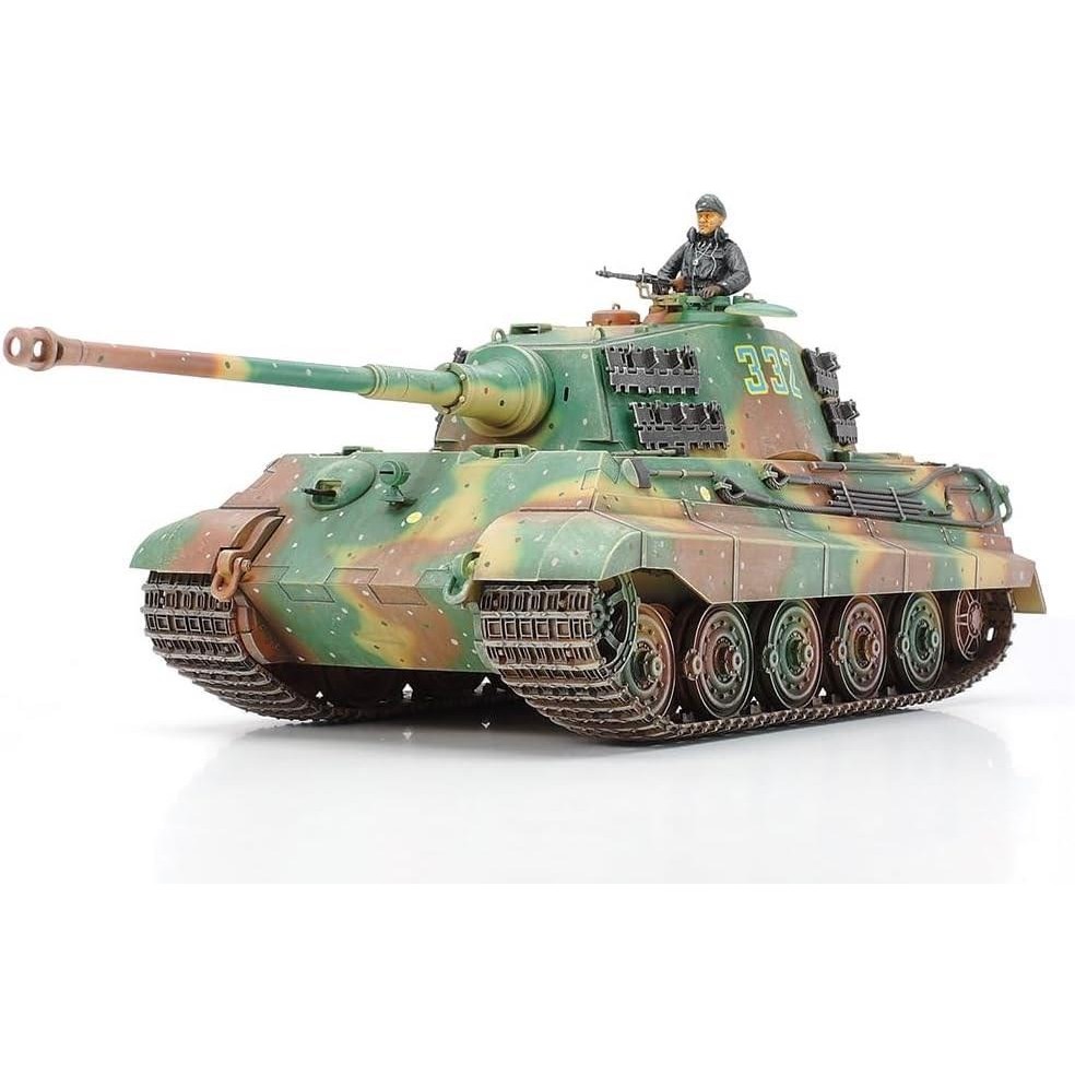 Model Tank Tamiya 1/48 German King Tiger Tank Model Kit - Henschel