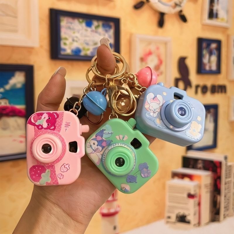 Sanrio Kawaii Kuromi Cinnamoroll Purin Simulated Projection Camera ...