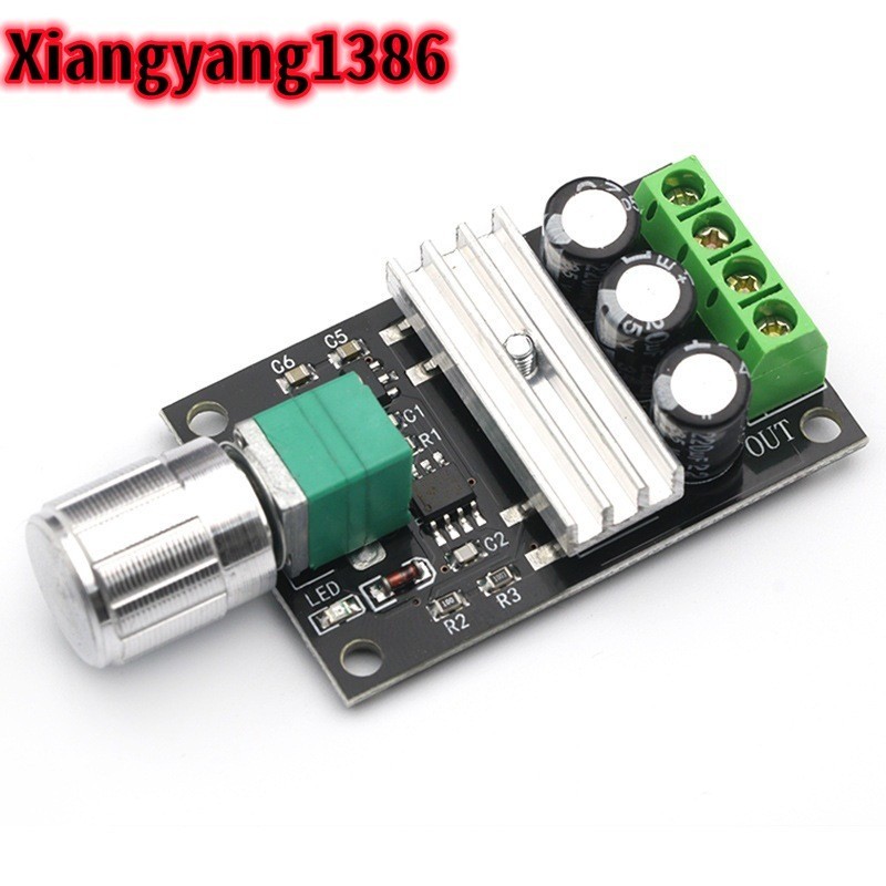 3A PWM DC Motor Speed Controller 6V12V24V28V Speed Control Switch ...