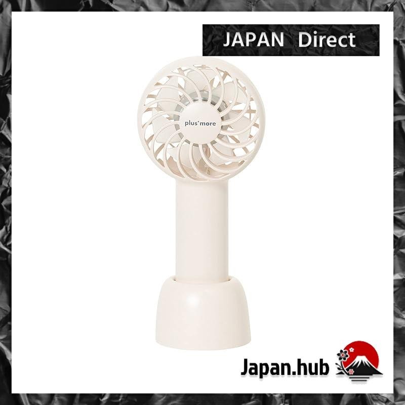 plsmore (Plusmore) Rechargeable Mini Handheld Fan with Stand & Neck ...