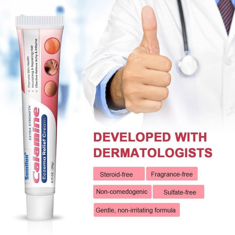 20g Extra Strength Calamine Eczema Relief Cream For Foot/Hand/Body All ...
