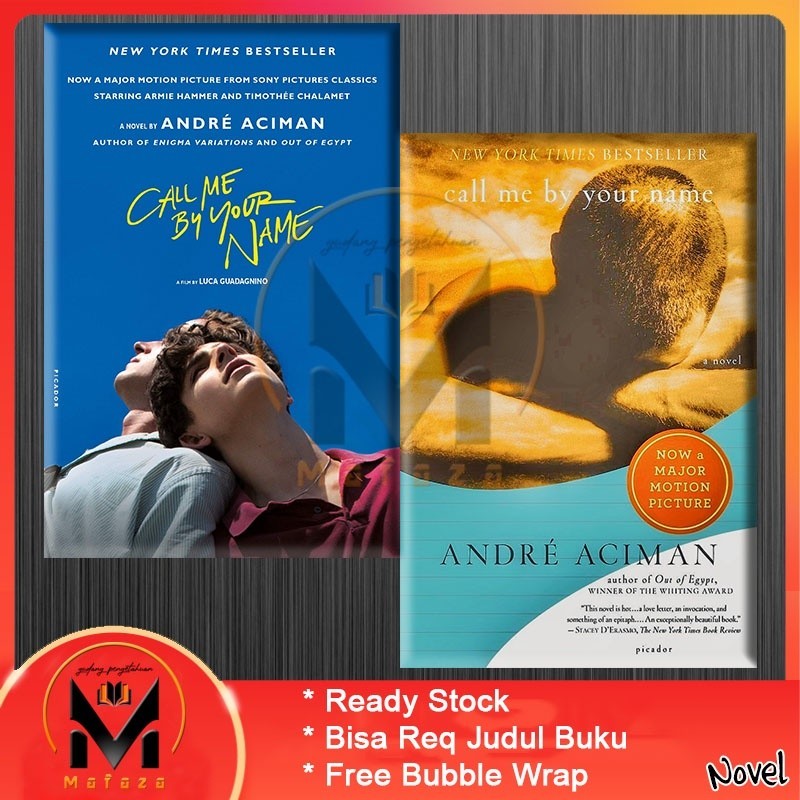 Book CALL ME BY YOUR NAME Shopee Philippines