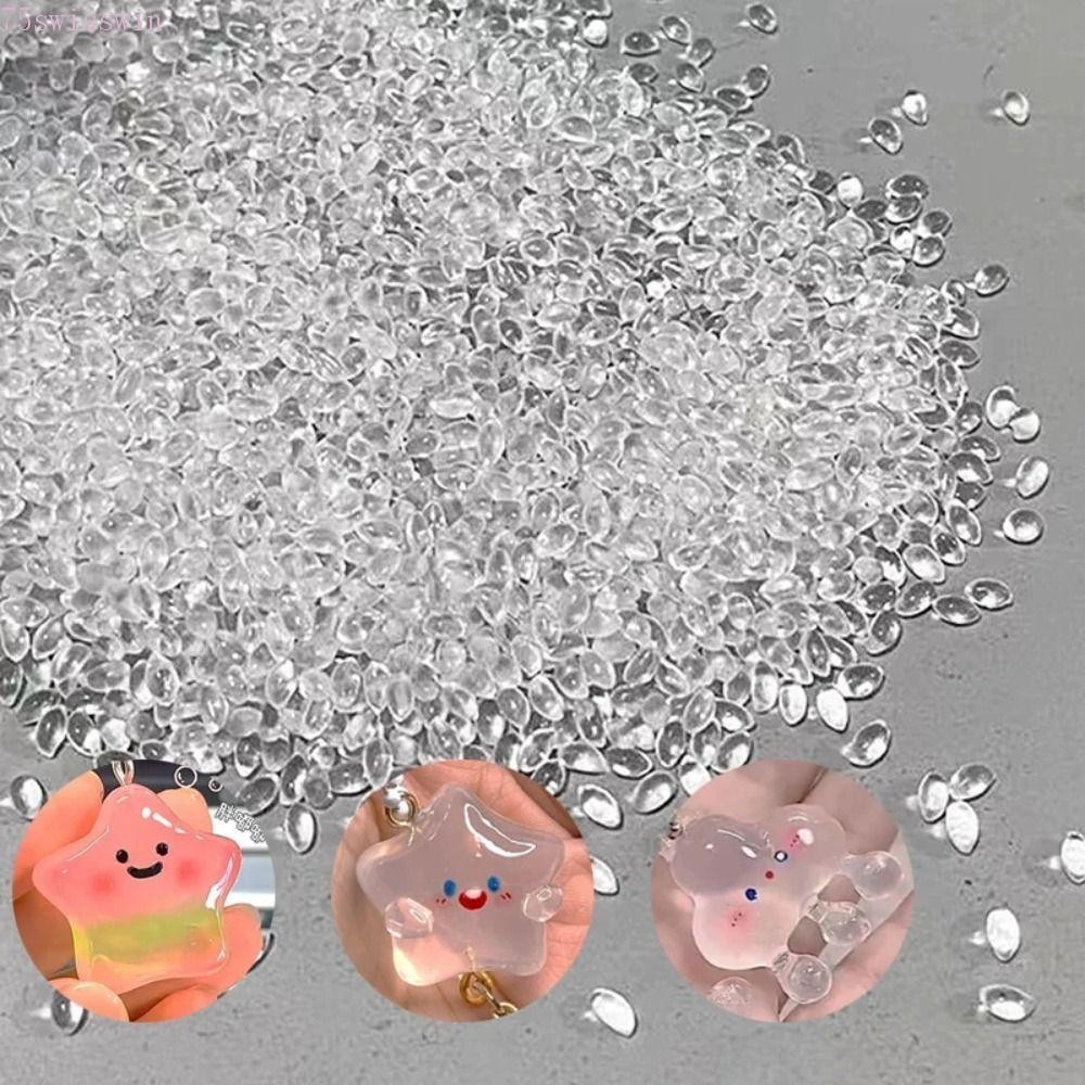 SWISSWIN Resin Clay Free Plastic Soil, Transparent/White Thermoplastic ...