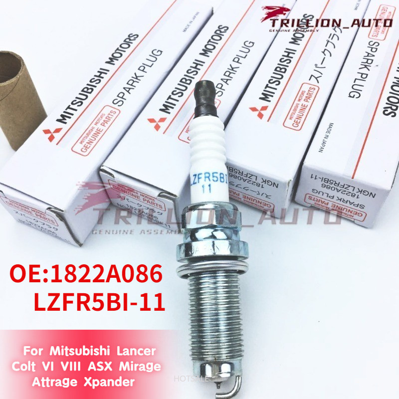 Spark Plug Iridium1822A086 / NGK LZFR5BI-11 for Mitsubishi Mirage G4 ...