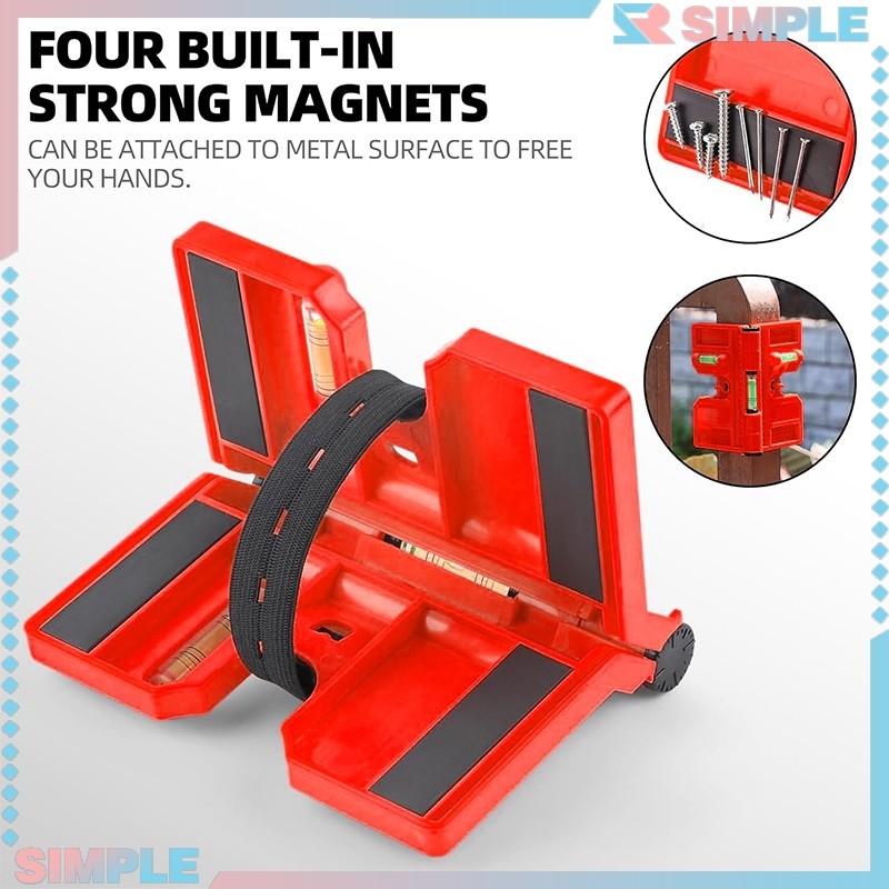Innovative Level Device with Magnetic Mounting Night Reflective ...