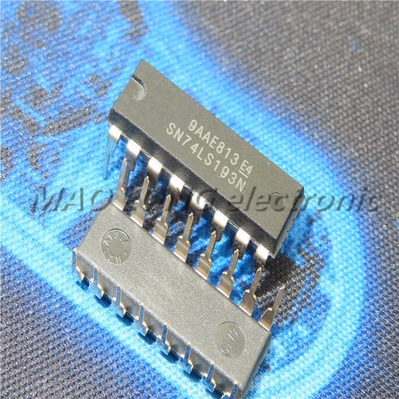 10 Pz Circuito Integrado 74ls193 Contador Binario De 4 Bits