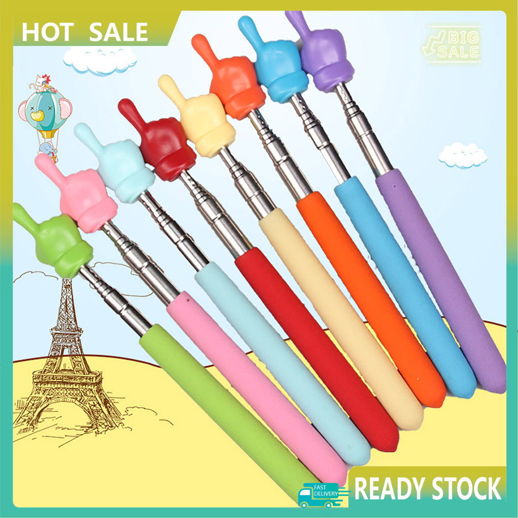 Linokh Finger Reading Stick Retractable Stainless Steel Lightweight ...