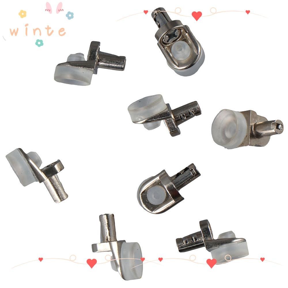 16pcs Shelf Support Pegs Replacement, Zinc Alloy Kitchen Cabinet Shelves Pegs