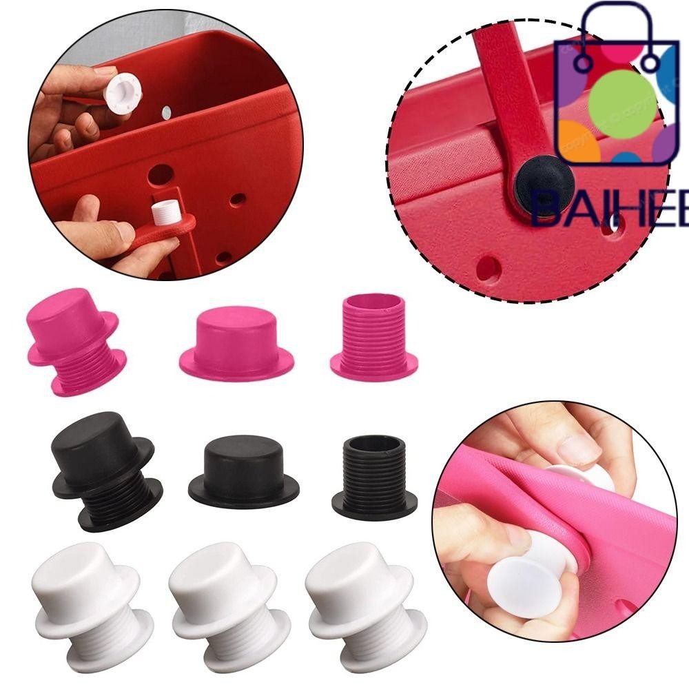 BAIHEE 4PCS Screws Caps for Bogg Bag, Handles Straps Accessories