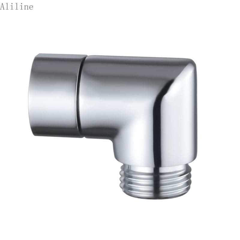 Bapara Adjustable 90 Degree Shower Head Elbow Adapter for Wall Mounted