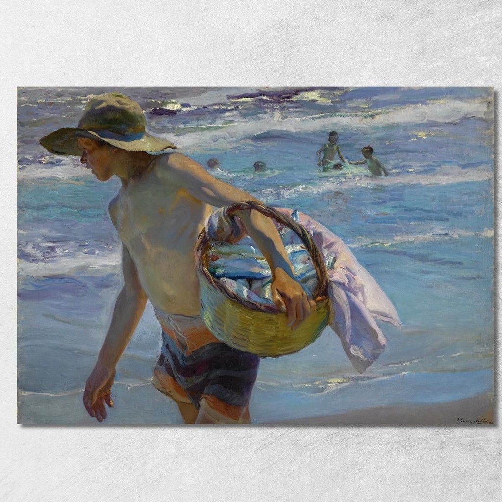 The Fisherman Joaquín Sorolla jsr30 Canvas Print | Shopee Philippines