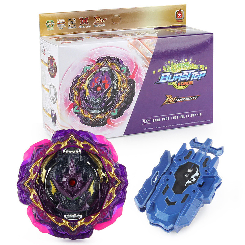 Hot Brand Burst Beyblade Toy B206 Lucifer Alloy Plastic Main Combat ...